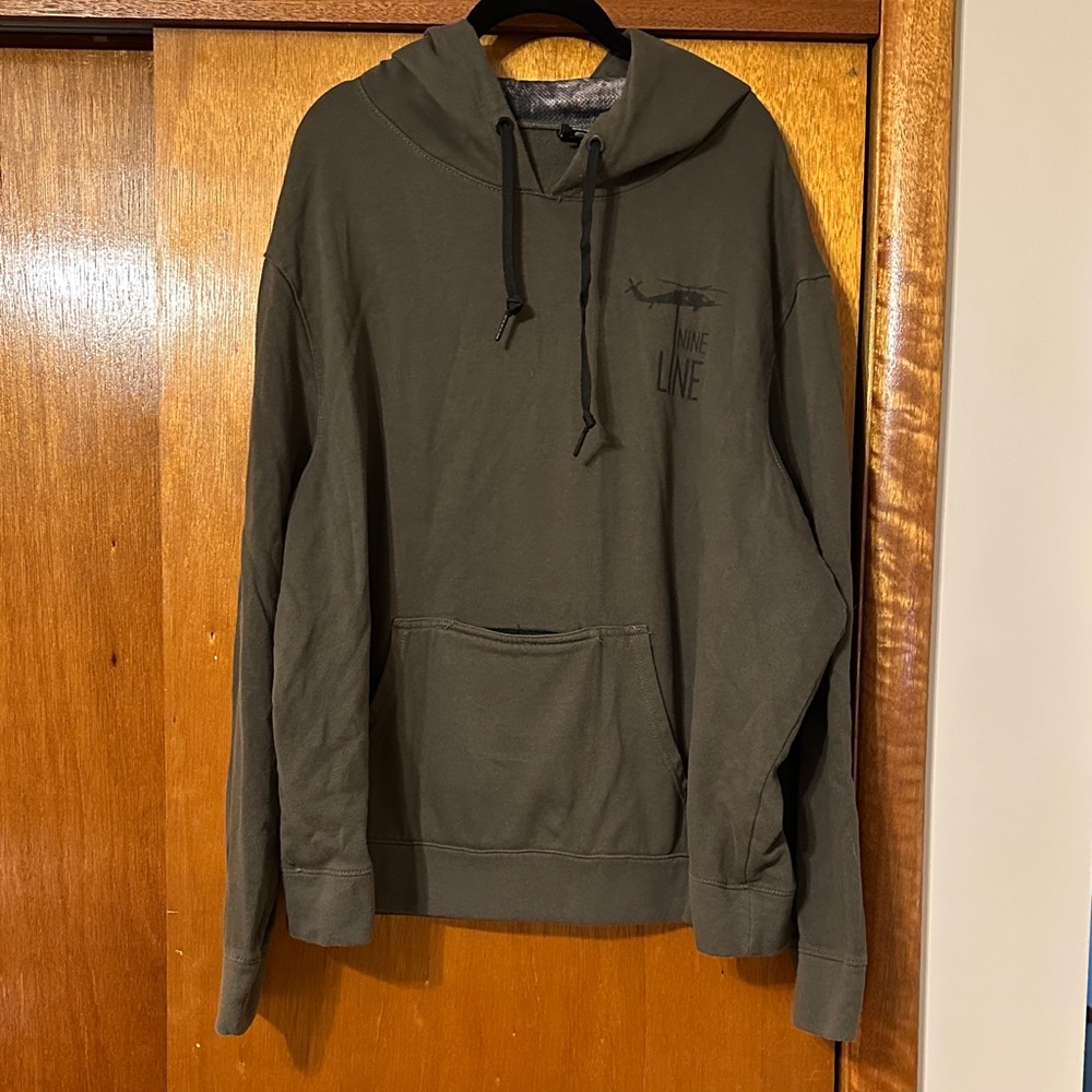 Men's Dark Green Hoodie